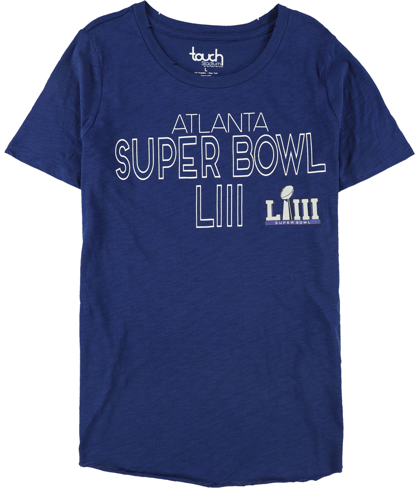 Женская футболка с графическим принтом Touch Womens Super Bowl LIII