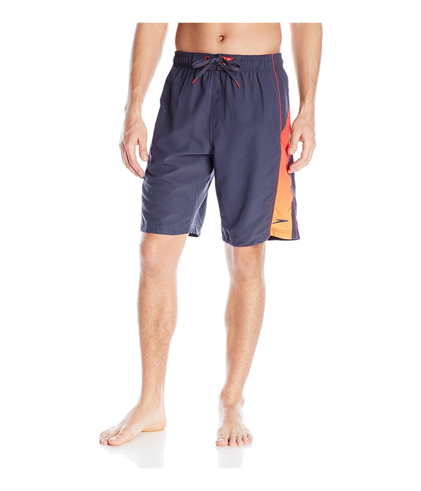 Speedo Mens Ombre Splice Volley Swim Bottom Board Shorts