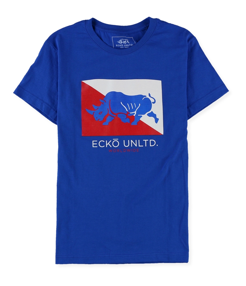 Ecko Unltd. Мужская футболка с изображением флагмана Core Rhino