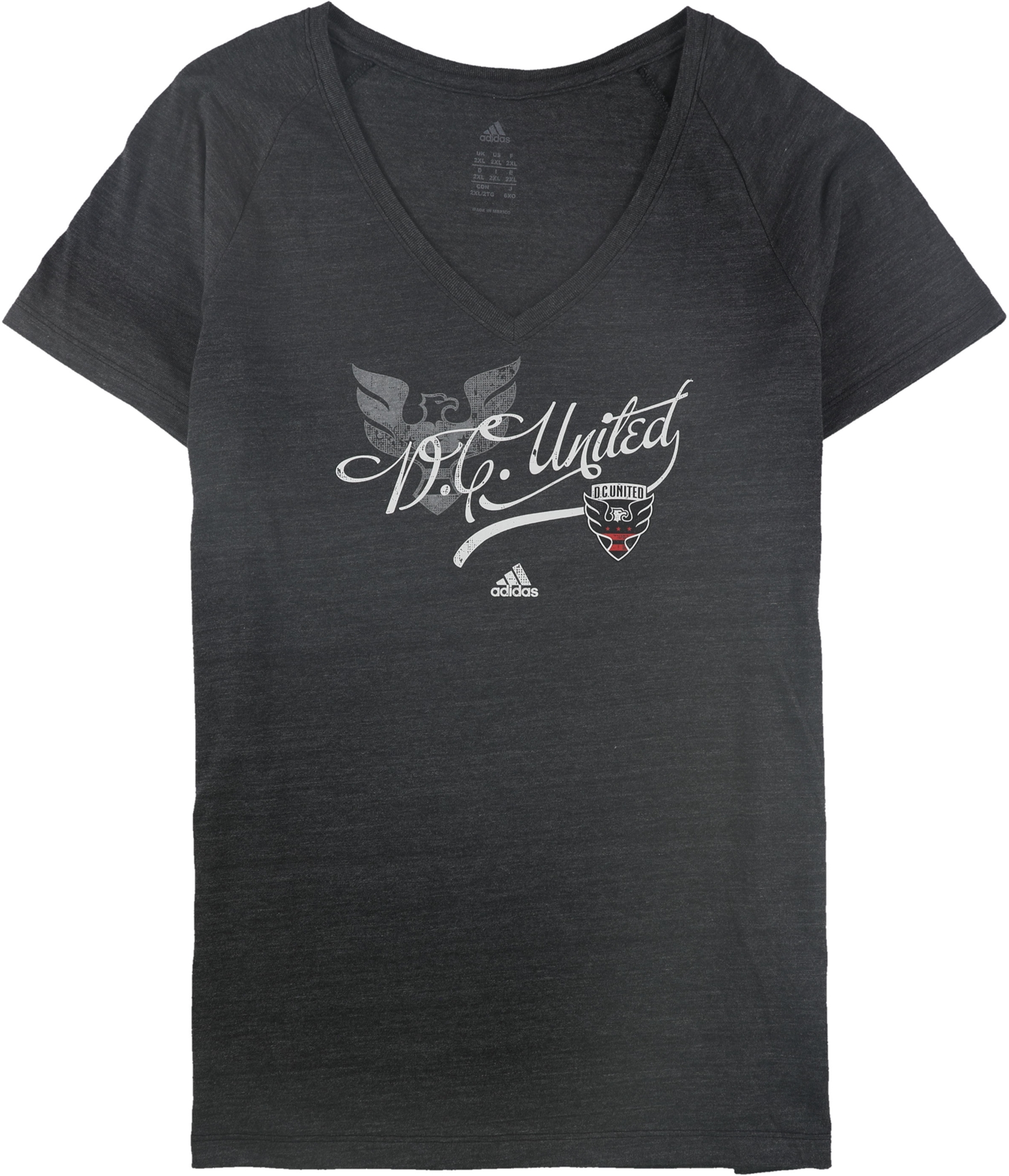 Женская футболка Adidas с графическим рисунком D. C. United