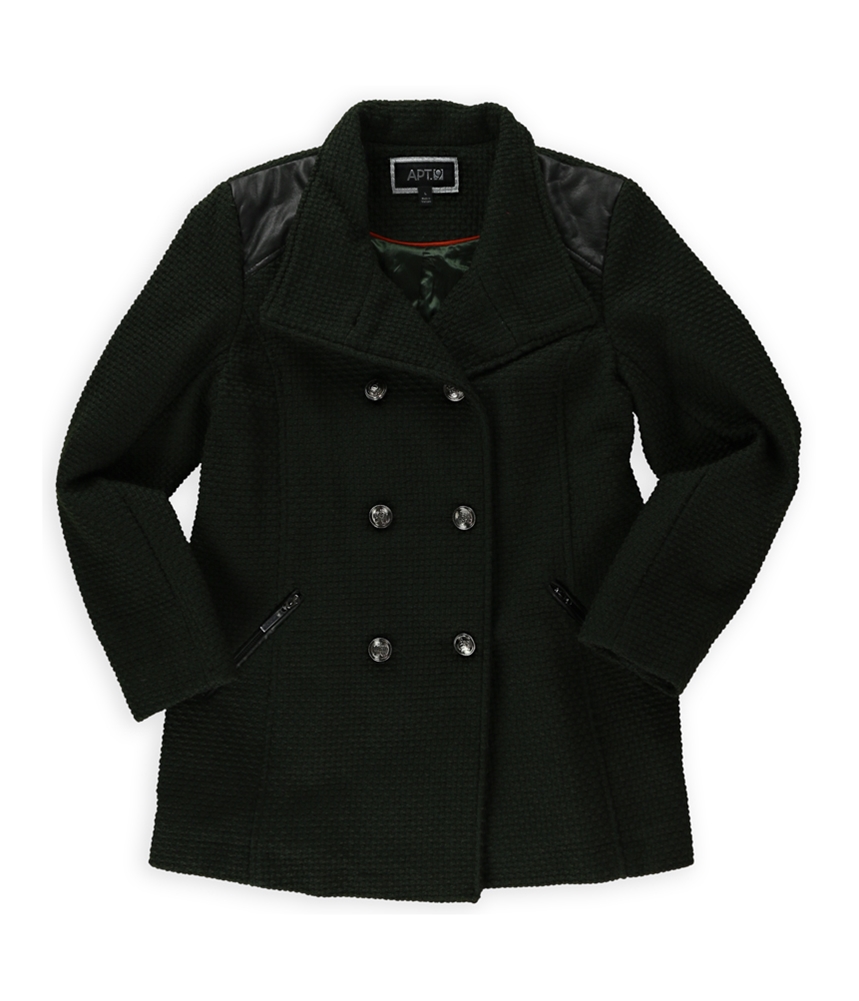 Apt. 9 Womens Boucle' Double Breasted Military Jacket - Picture 4 of 4