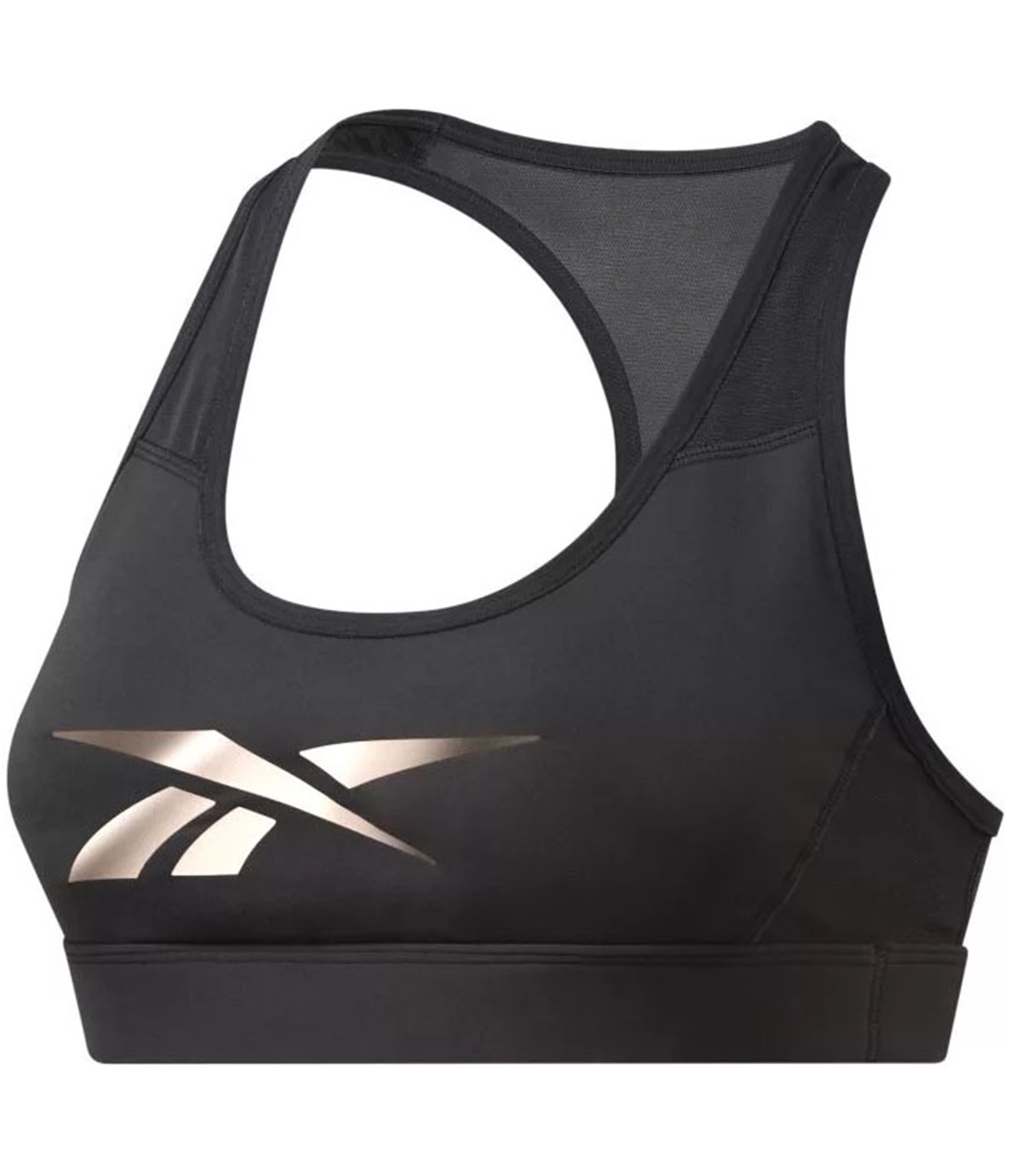 Спортивный бюстгальтер Reebok Womens Hero Racer, черный, XS
