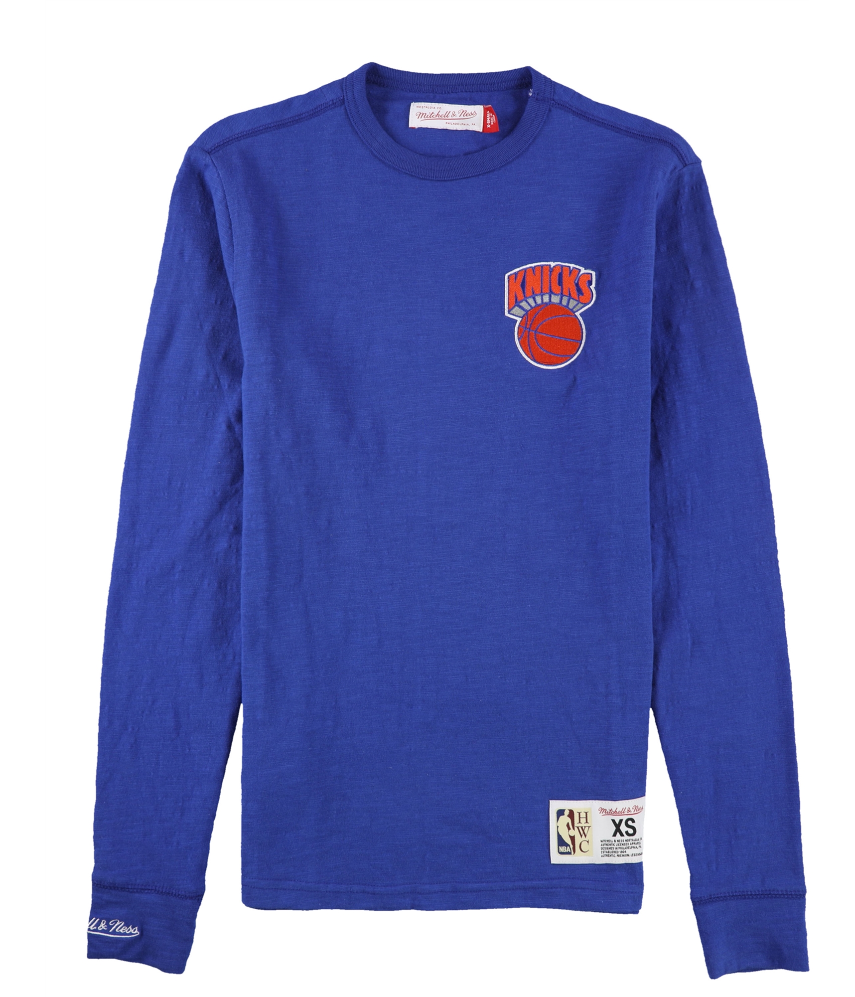 Mitchell & Ness Mens Slub-Knit Embellished T-Shirt | eBay