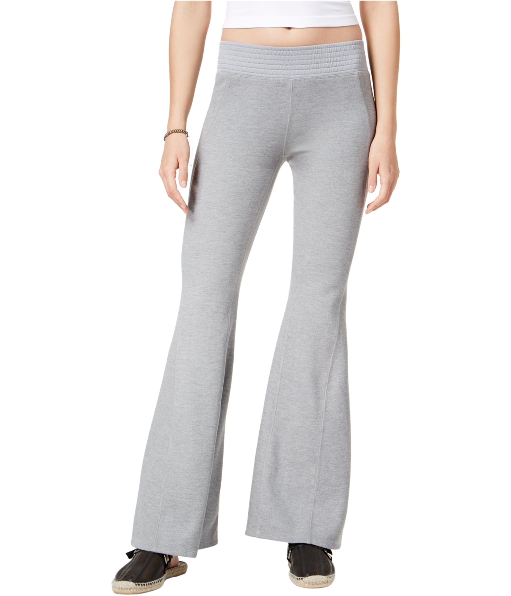 Free People Womens Attitude Flare Casual Jogger Pants