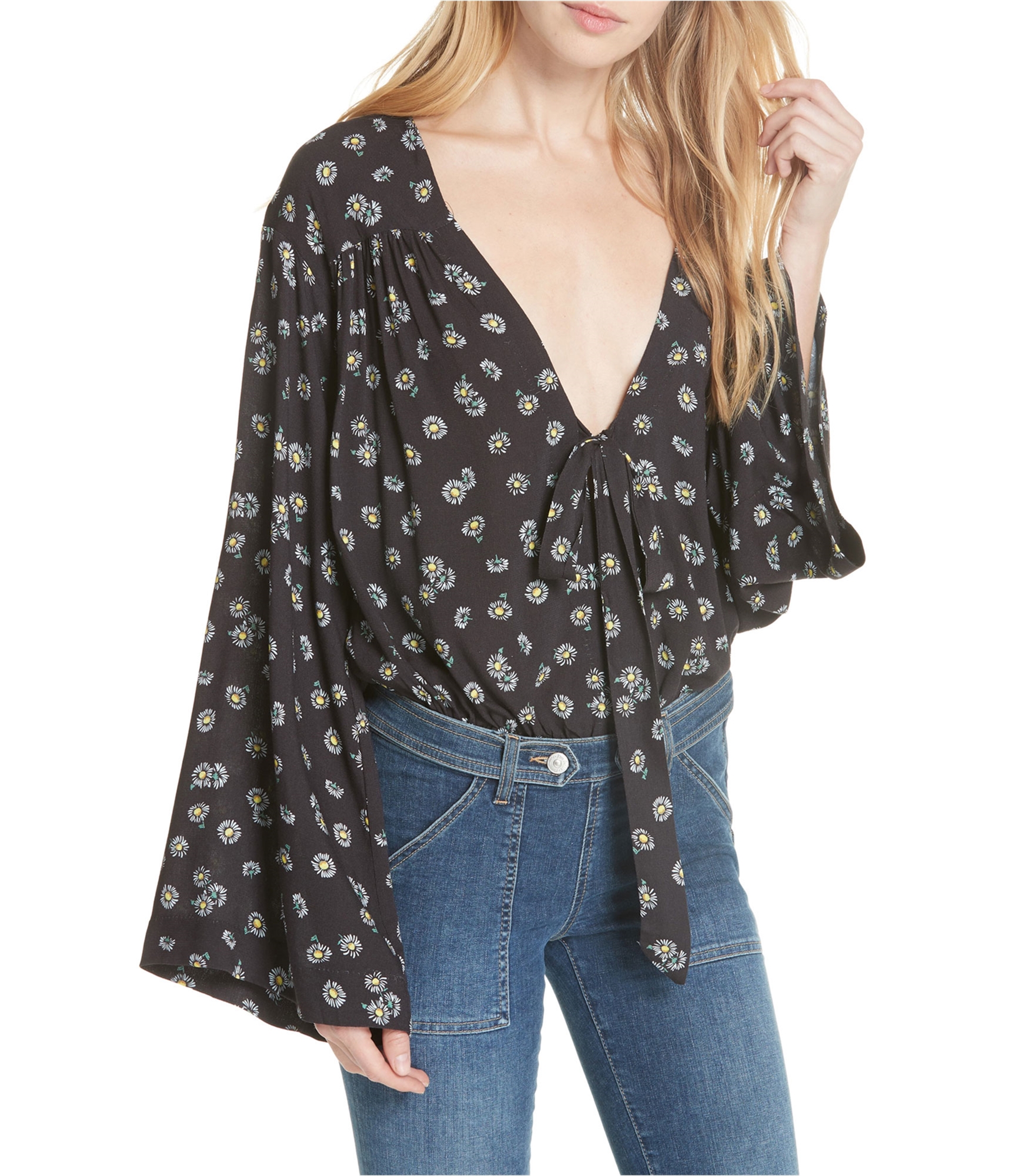 Боди-комбинезон Free People Womens Forties Feel Bodysuit