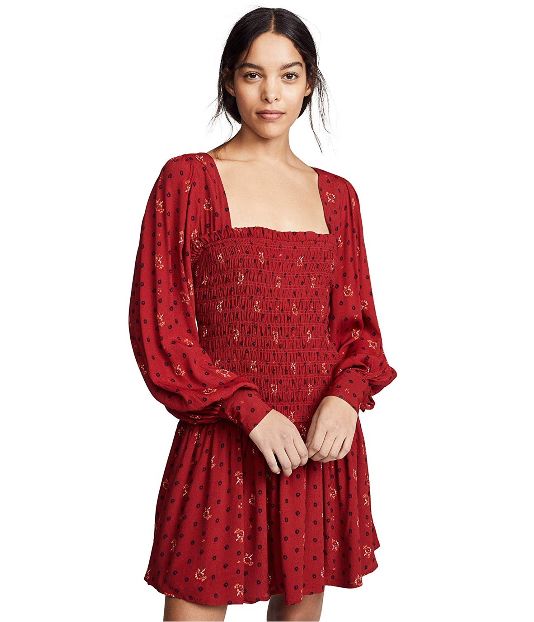 Женское мини-платье Free People с двумя лицами
