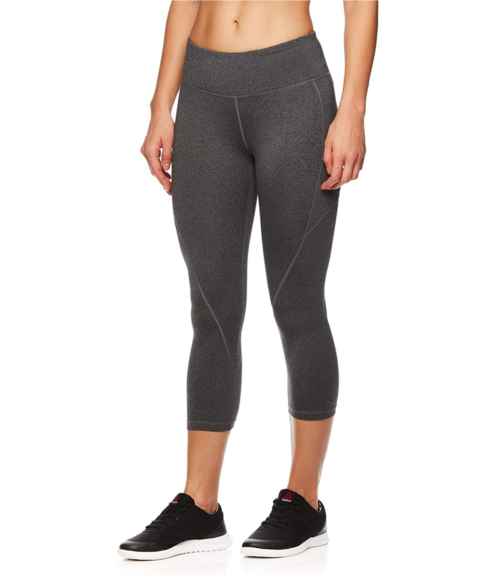 Reebok Womens Capri Seamed vente en gros Compression Athletic Pants