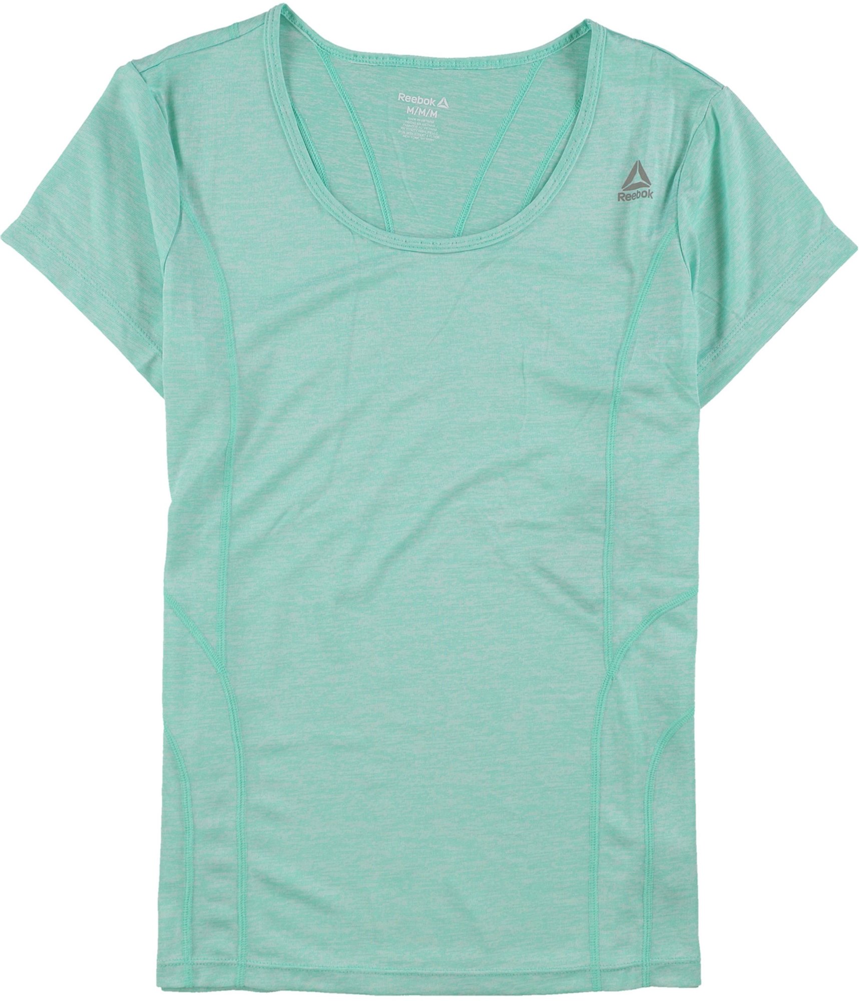 Reebok Womens Two Tone Basic T-Shirt