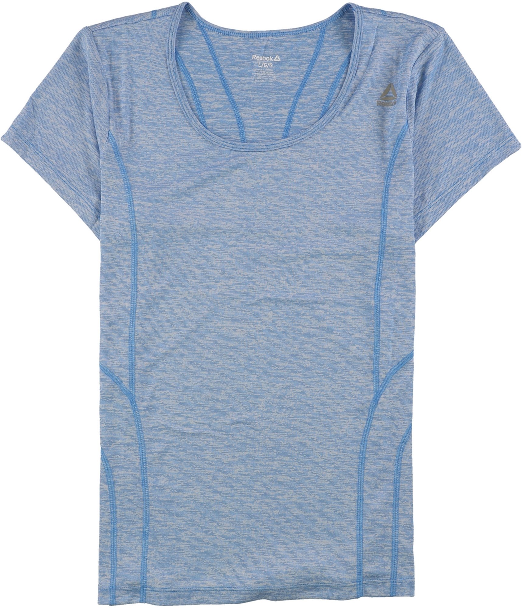 Reebok Womens Two Tone Basic T-Shirt