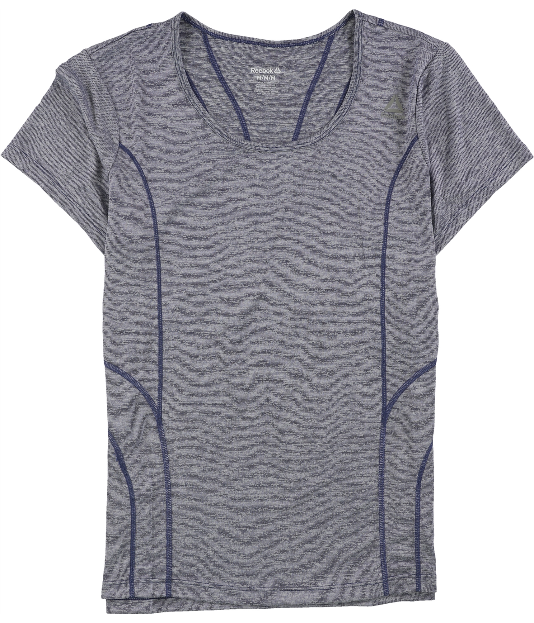 Reebok Womens Two Tone Basic T-Shirt