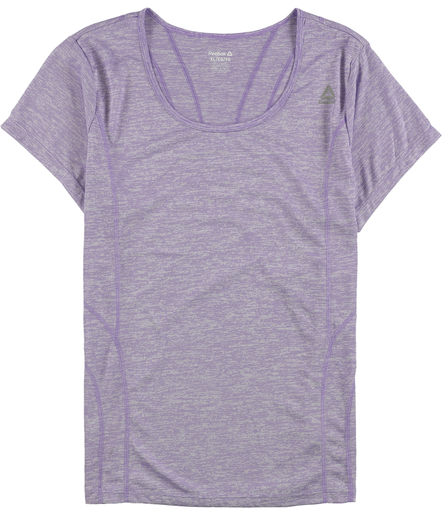 Reebok Womens Two Tone Basic T-Shirt