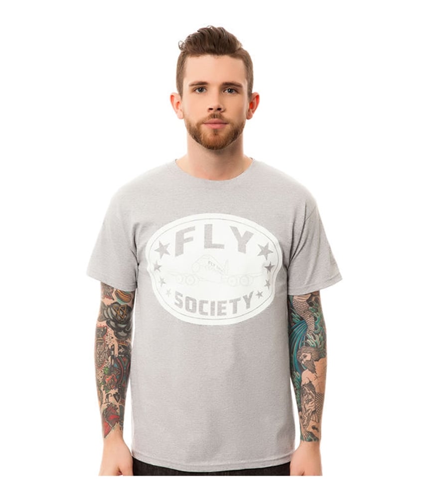 Мужская футболка Fly Society с классическим рисунком Ko