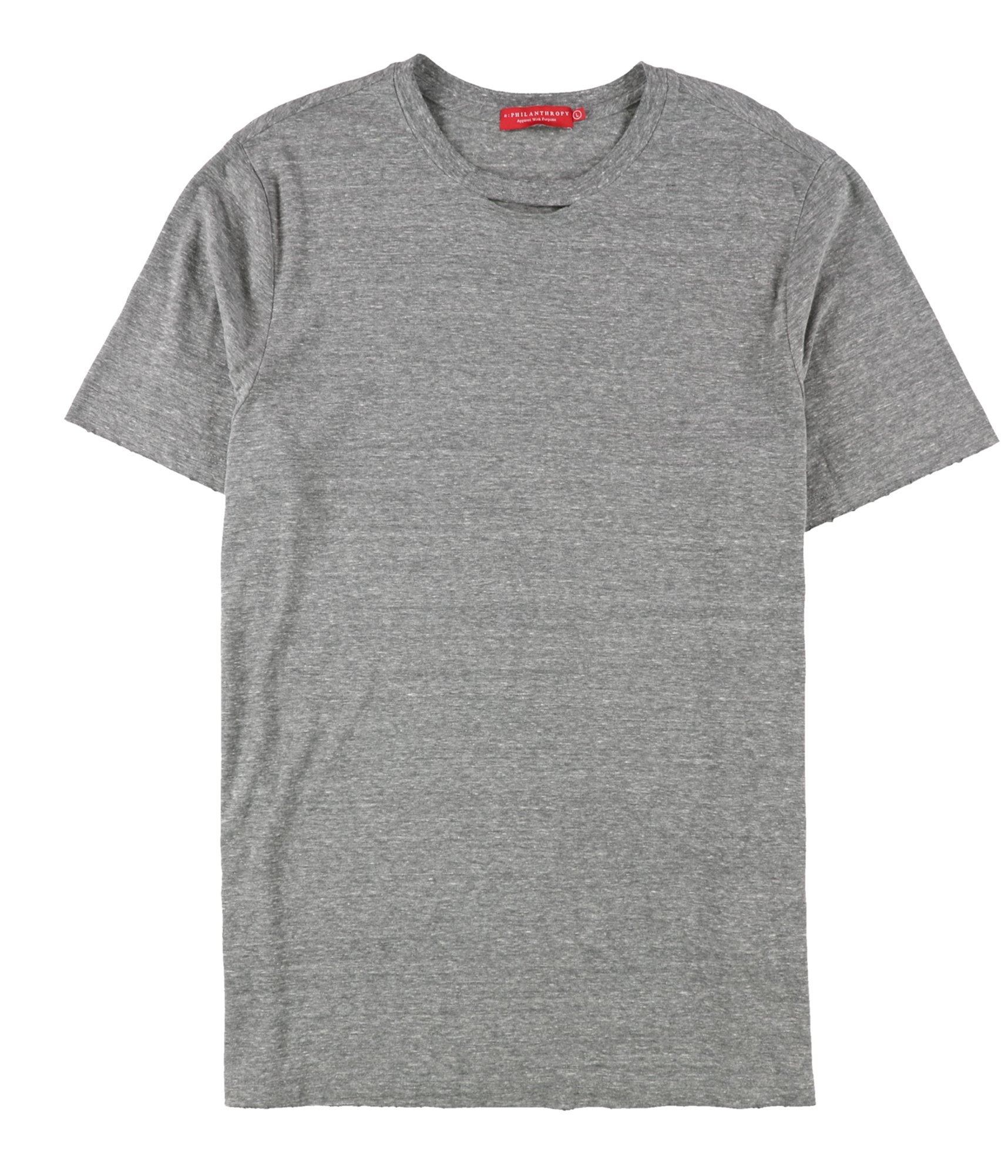 N:Philanthropy Mens Liam Deconstructed Basic T-Shirt